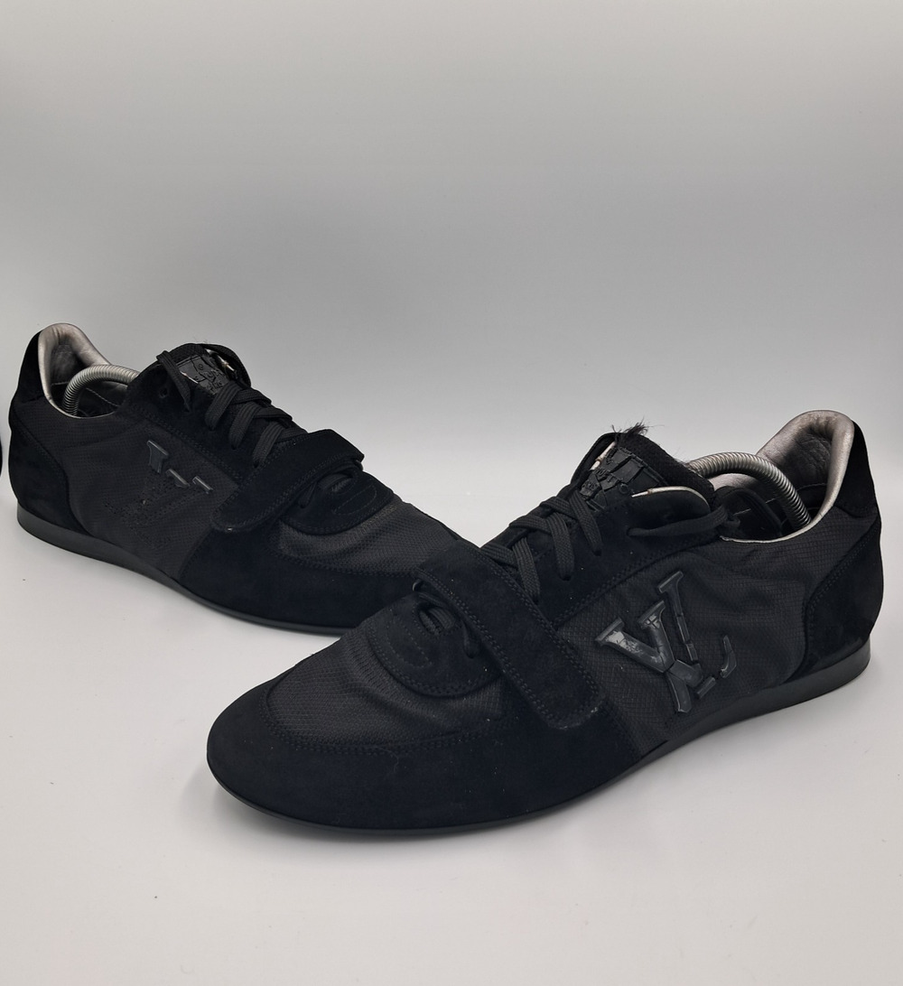 Size 8.5 - Louis Vuitton Stardust Trainer Sneakers Suede Mesh - RETAIL $500